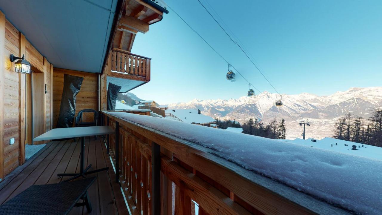 Hauts De Veysonnaz Sauna & View Apartments Eksteriør bilde