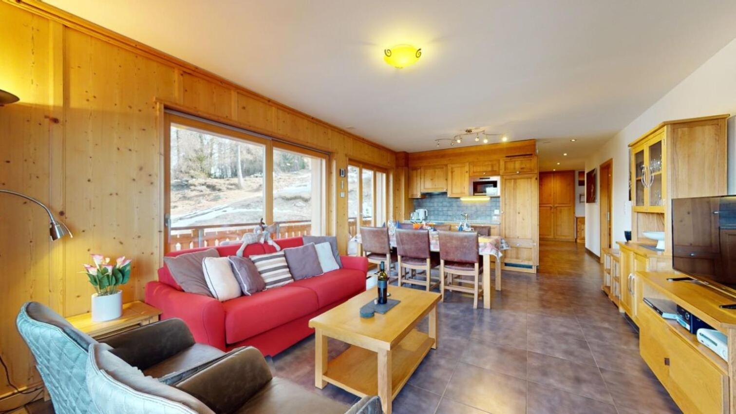 Hauts De Veysonnaz Sauna & View Apartments Eksteriør bilde