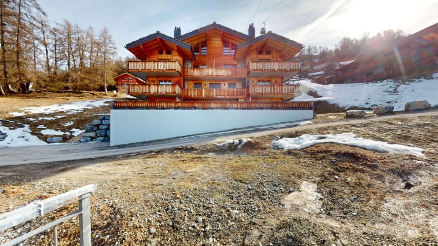 Hauts De Veysonnaz Sauna & View Apartments Eksteriør bilde