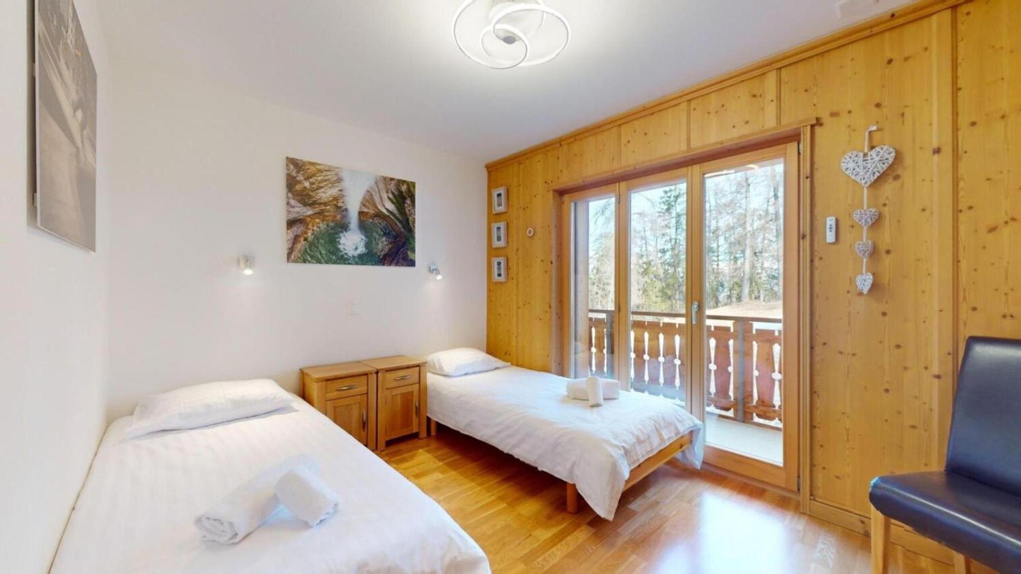 Hauts De Veysonnaz Sauna & View Apartments Eksteriør bilde