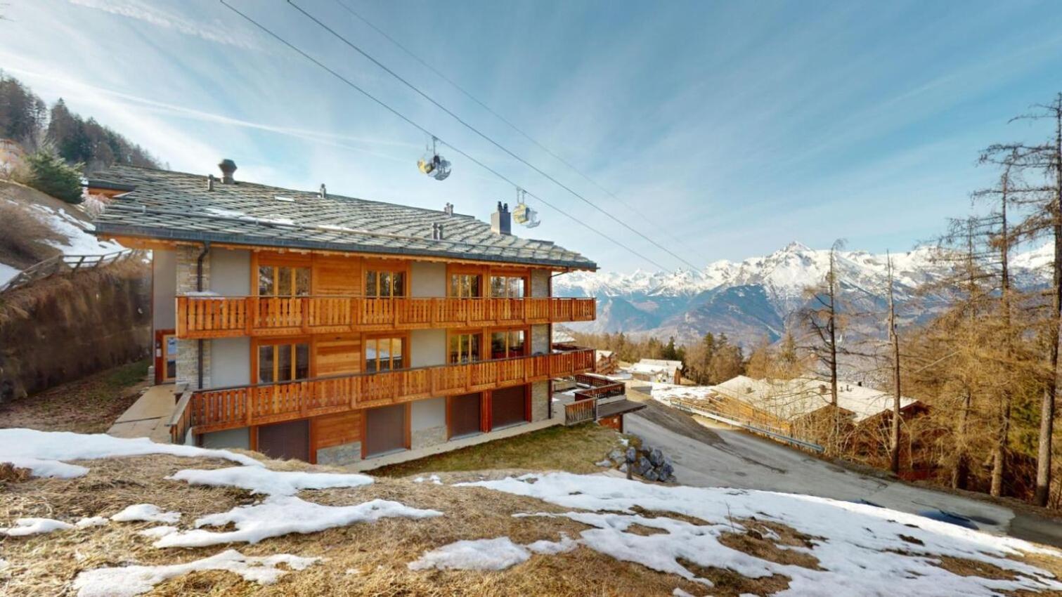 Hauts De Veysonnaz Sauna & View Apartments Eksteriør bilde